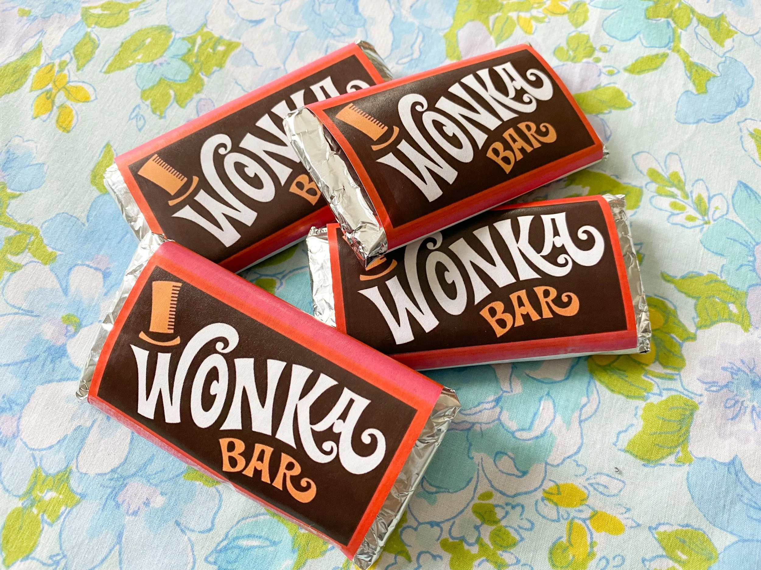 diy wonka bar craft + free printable — emily retro - vintage and